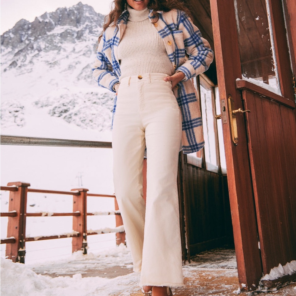 Marine Layer Classic Ivory White Pants
